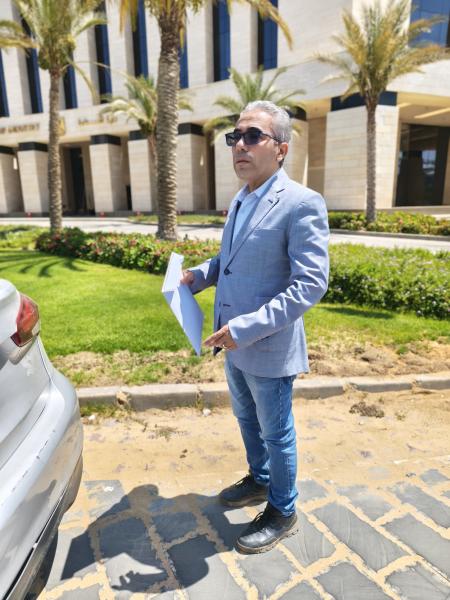 د هشام رشدي رئيس مجلس إدارة شركة اكسبو بروفيشنال