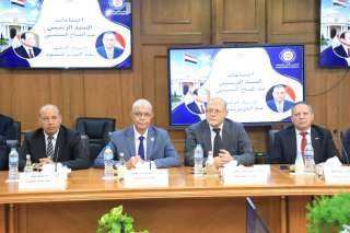 القاصد يستعرض امام المجلس الأعلى للجامعات دراسة هندسية عن المعايير التصميمية لتعزيز كفاءة الطاقة وترشيد استهلاكها