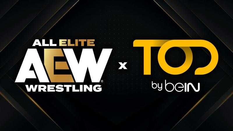 منصة TOD by beIN تعرض منافسات اتحاد مصارعة النخبة All Elite Wrestling- AEW لجمهورها في جميع أنحاء منطقة الشرق الأوسط وشمال أفريقيا