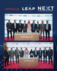 شركة «Next Technology» تعزز شراكاتها الاستراتيجية في LEAP 2026 بـ3 مذكرات تفاهم... شركة «Next Technology» تعزز شراكاتها الاستراتيجية في LEAP 2026 بـ3 مذكرات تفاهم مع كبرى شركات التكنولوجيا السعودية