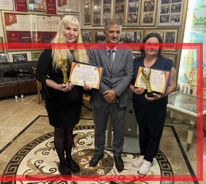 نزار الخالد يكرم رئيس الوزراء الروسي الأسبق ستيباشين وشخصيات روسية تقديرا لدورهم الإنساني ودعم الاعلام الافرواسيوي