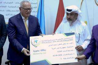 السفير العرابي يطلق بطاقات عضوية اتحاد الإعلاميين الأفريقي الآسيوي