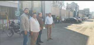 طفرة كبيرة بشبكة الطرق بالمنطقة الصناعية بقويسنا