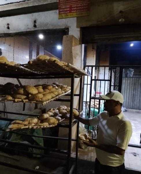 تحرير 20 محضرا لمخابز بقري منوف