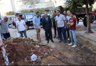 رصف وتطوير شوارع حي غرب شبين الكوم بتكلفة 4 مليون جنيها
