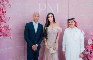 مصممة الأزياء المغربية الإسبانية ”مديحة عبيدة” تعرب عن سعادتها باطلاق PINK MADI في دبي