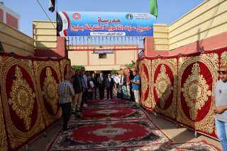 محافظ المنوفية ووفد مستقبل وطن يفتتحان مدرسة حسين عزت الثانويةبقرية مليج