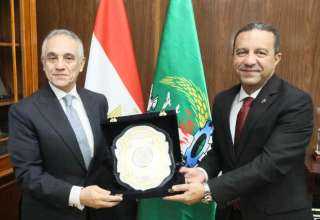 وزير العدل ومحافظ المنوفية يفتتحان مكتب الشهر العقاري والتوثيق .. ووضع حجر الأساس لفرع نادي القضاه الجديد بشبين الكوم